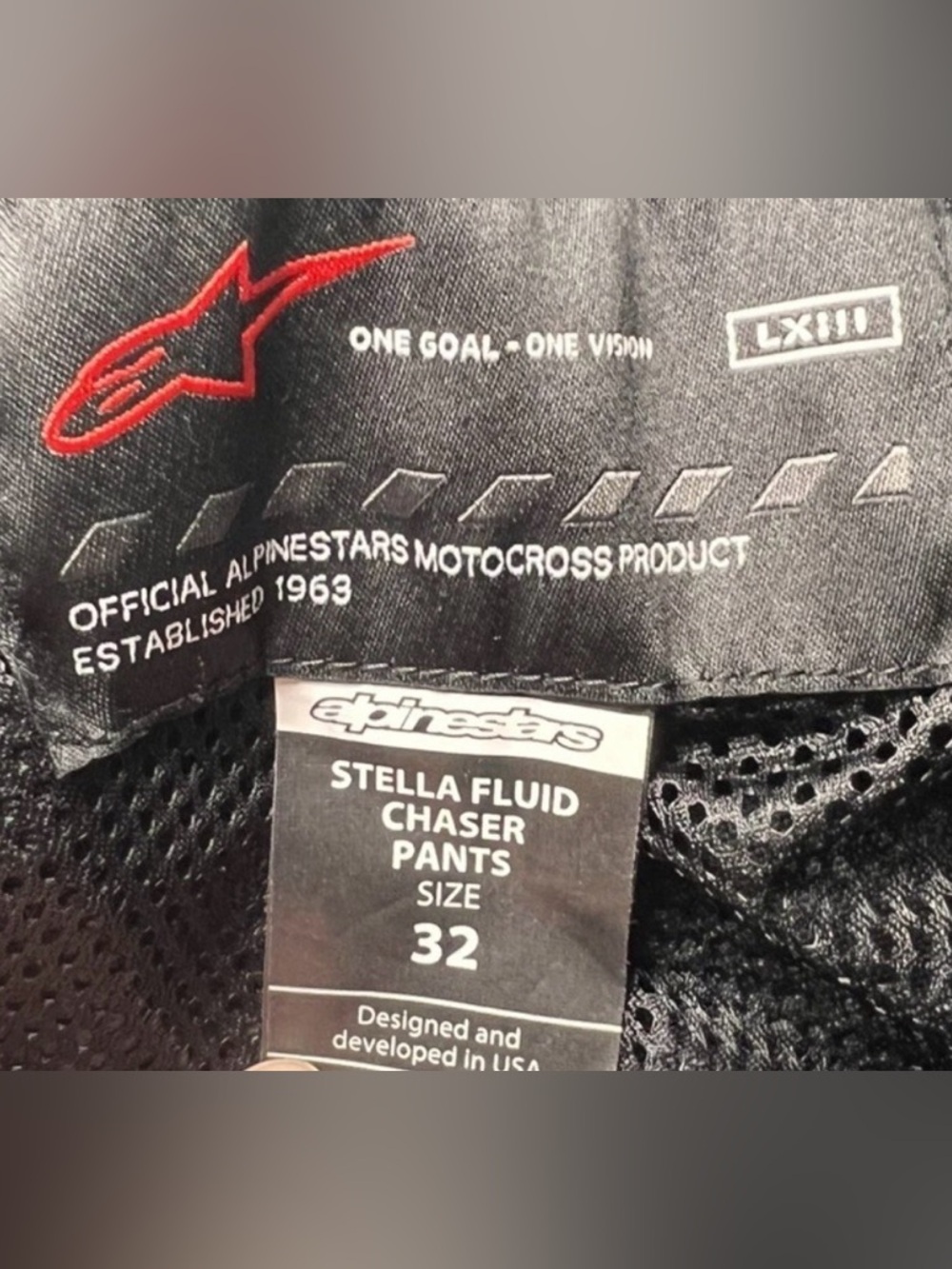 Alpinestars Stella Fluid Chaser Pant Black/Pink Fluo 32 NWT Women’s 32 L EUR 48 - Picture 5 of 9